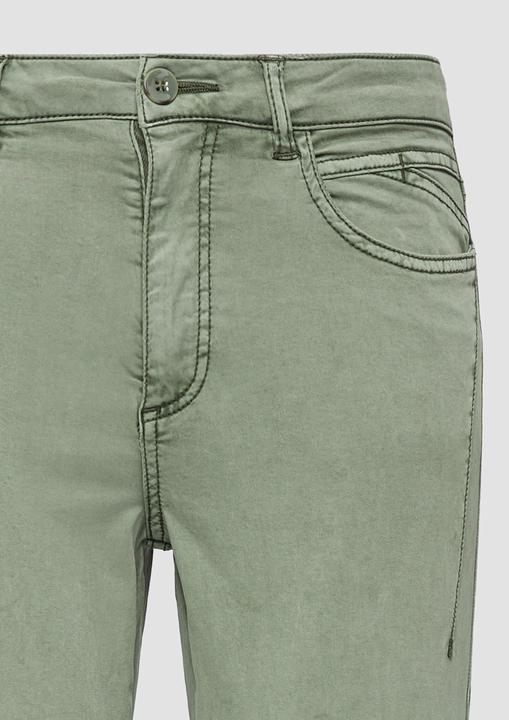 Produktbild S.Oliver Hose Gewaschene Hose im Slim Fit aus Baumwollsatin (34)