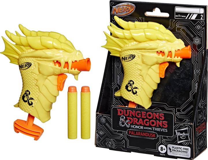 Produktbild Nerf MicroShots Dungeons & Dragons Palarandusk Blaster und 2 Elite 2.0 Darts, D&D Spielzeug