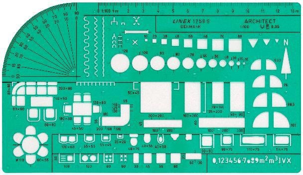 Linex Architecture template (115 mm)