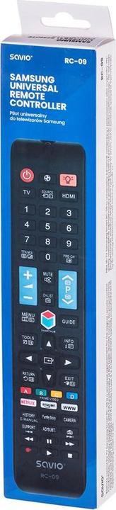 Image du produit Savio RC-09 (Télécommande universelle, Infrarouge)