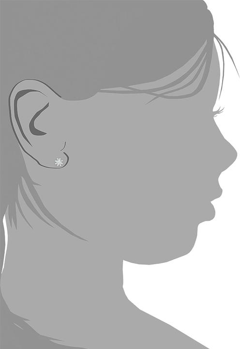 Produktbild Prinzessin Lillifee Ohrschmuck für Mädchen, 925 Sterling Silber, Zirkonia synth. | Schneeflocke (925er Silber)