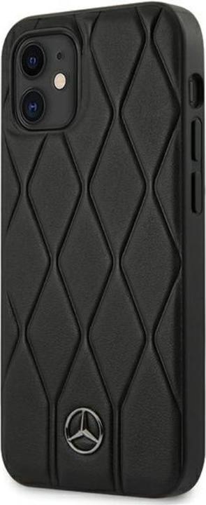 Actual product image Mercedes-Benz Wave Line - iPhone 12 mini 5.4 - Black - Hard Cover - Original Protective Case (Apple iPhone 12 mini)