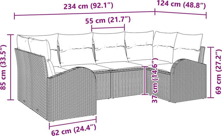 Produktbild vidaXL Modulare Möbel