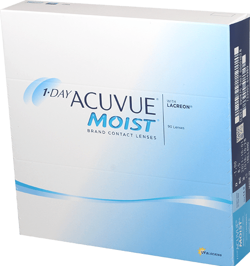 Produktbild Acuvue Moist (90 Stück, Tageslinse, Sphärisch)