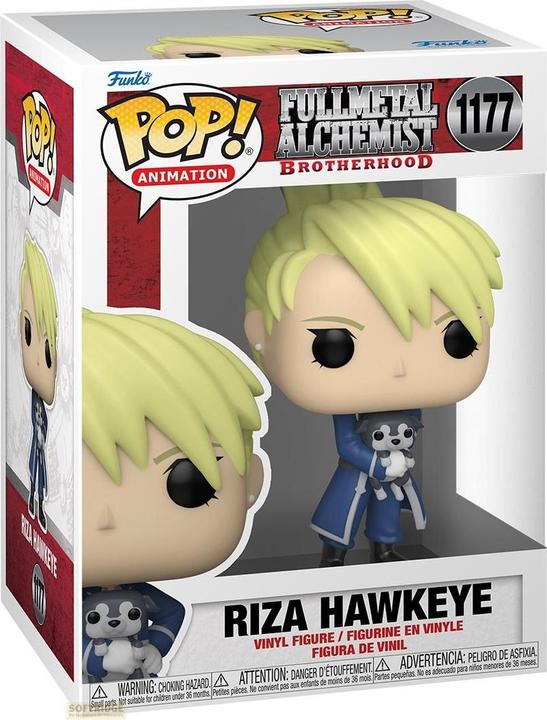 Actual product image Funko Pop! Fullmetal Alchemist BR Riza Hawkeye (1177)