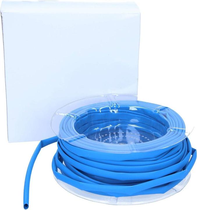 Actual product image Kalitec 12m heat shrink tubing blue from 4.8mm to 2.4mm I 2:1 I Industrial quality from German dealer (1 x)