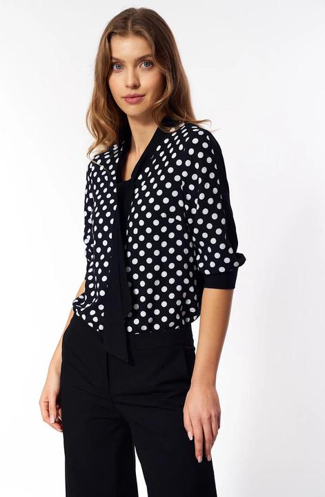 Immagine prodotto Nife Blusa sottile a pois bianchi donna (36)