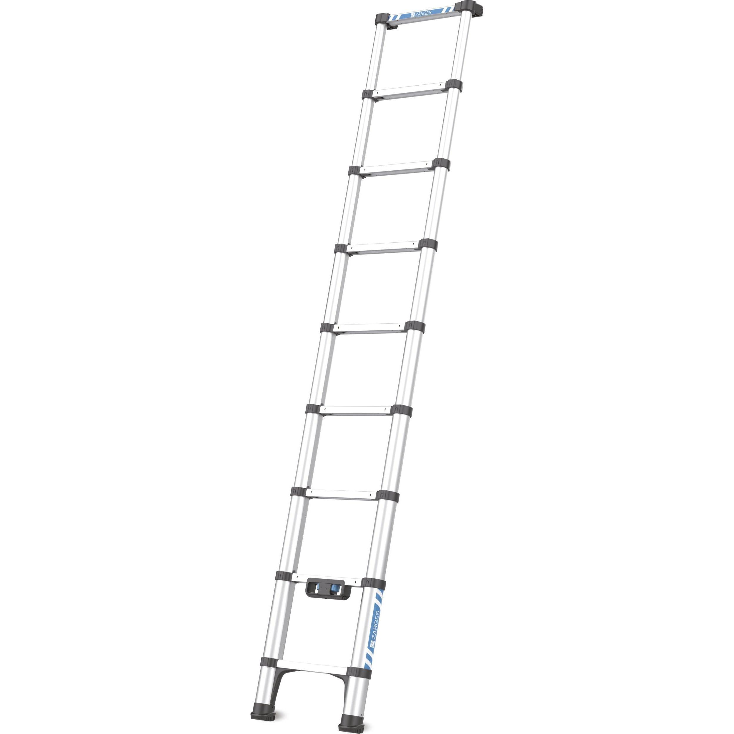 Zarges, Scala a pioli, Scala singola telescopica Compactstep L (Scala telescopica, 76 cm)