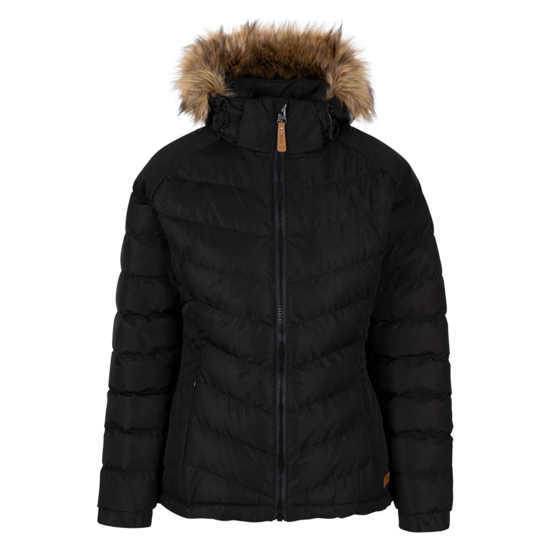 Trespass, Damen, Outdoorjacken, Steppjacke Nadina Wasserfest (L), Schwarz, L