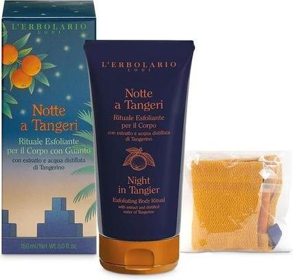 Immagine prodotto L'erbolario Notte a Tangeri Rituale esfoliante per il corpo con guanto 150ml (150 ml)