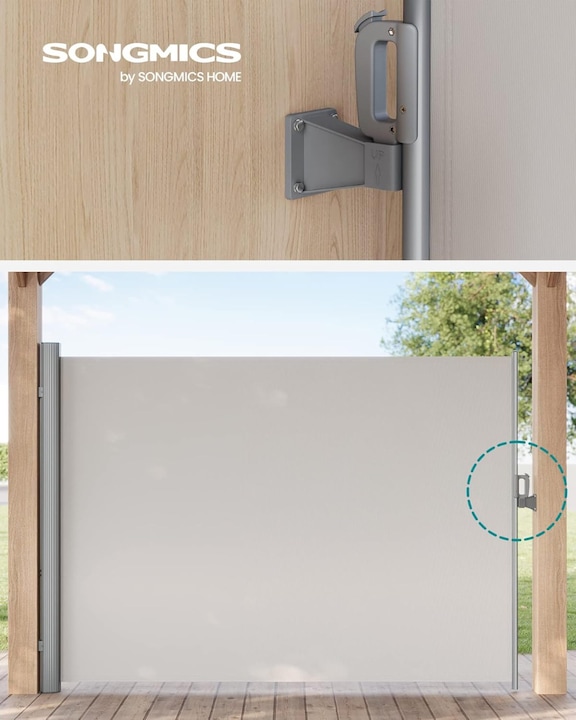 Actual product image Songmics Seitenmarkise Zubehör (0.08 m)