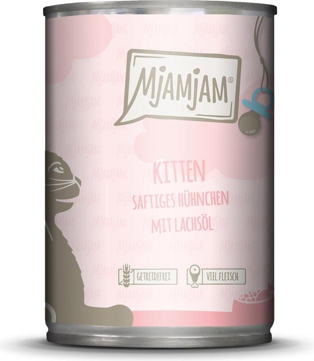 Actual product image Mjamjam Cat wet food (Junior, 1 pcs., 400 g)
