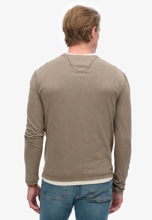 Image du produit Superdry Haut à col tunisien en jersey à manches longues (XL)
