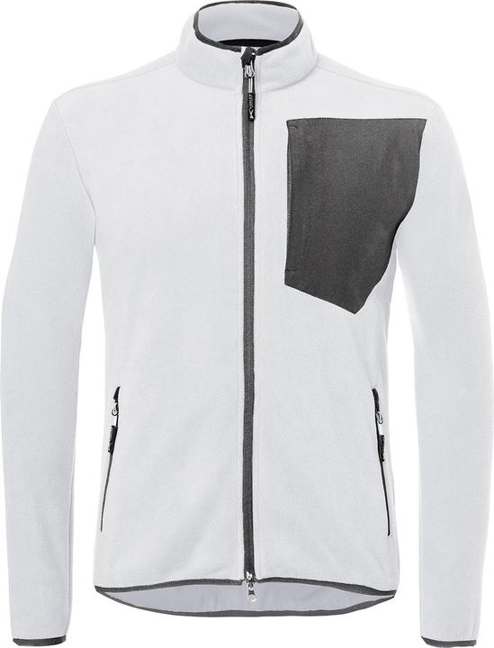 Produktbild Kübler Fleecejacke weiss/anthrazit Form 1254 Grösse S (S)