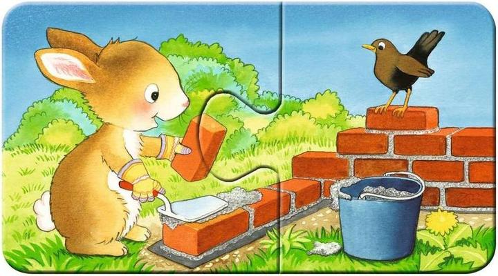 Productafbeelding Ravensburger Bouwplaats voor dieren (18 onderdelen)