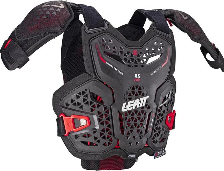 Actual product image Leatt Chest Predector 4.5 Hybrid Jr V26 black S/M (M, S)
