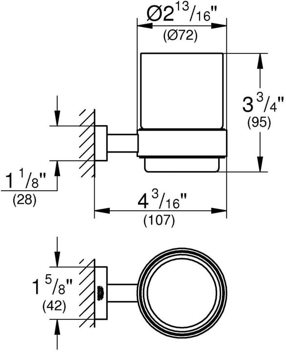 Actual product image Grohe Essentials