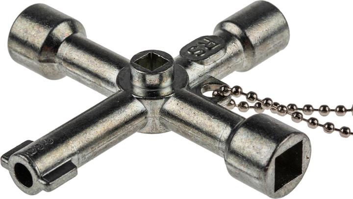 Image du produit RS PRO RS Universal Cabinet Cross Wrench Key