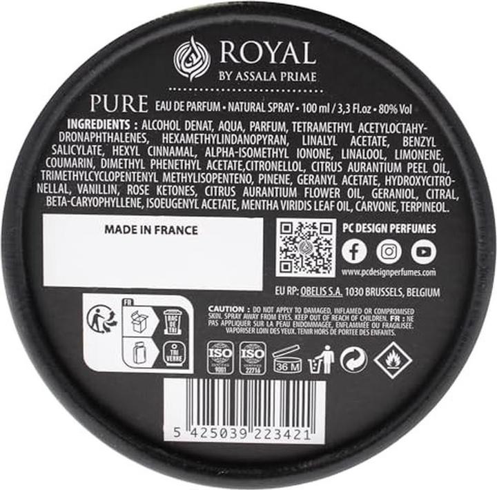 Actual product image Prime Royal Pure (Eau de parfum, 100 ml)