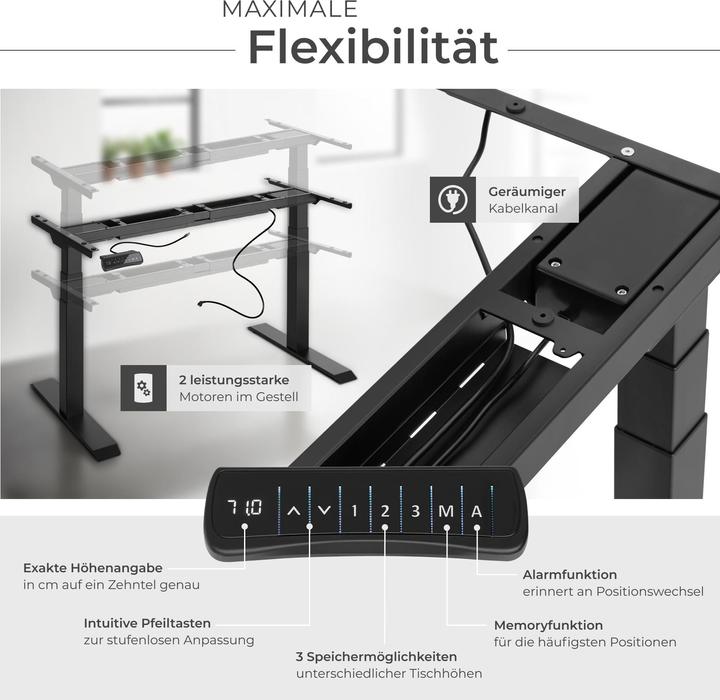 Produktbild tectake Tischgestell