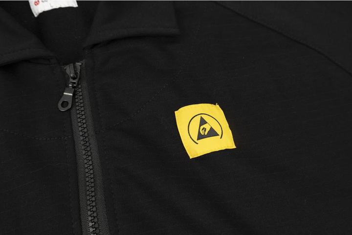 Produktbild Wetec ESD-Sweatjacke, L, schwarz (L)