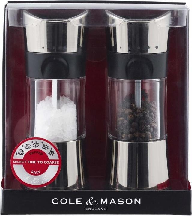 Actual product image Cole & Mason Horsham salt and pepper mill set 154mm (Pepper, Salt)