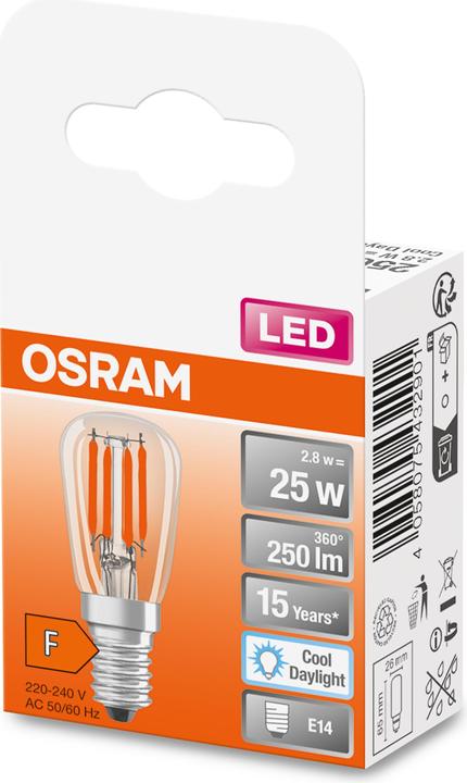Produktbild Osram Star Special T26 (E14, 2.80 W, 250 lm, 1 x, F)