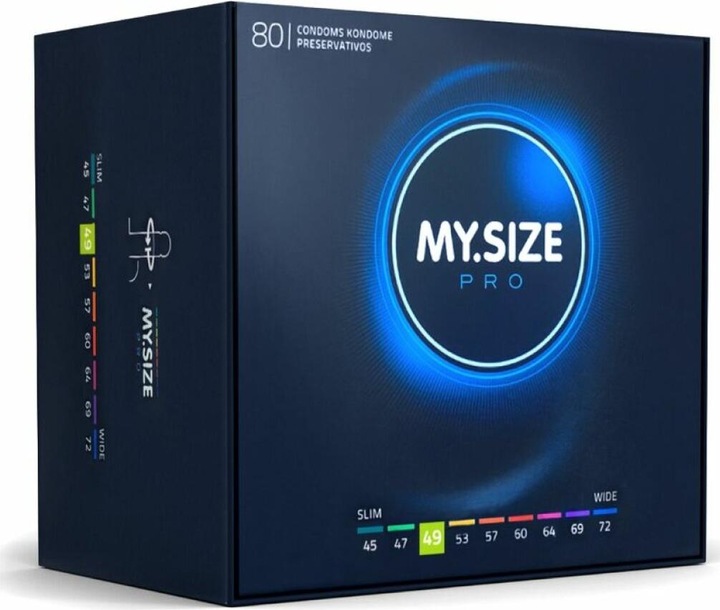 Actual product image My.Size My Size Pro Condoms 49 mm 80 Units (80 pcs.)