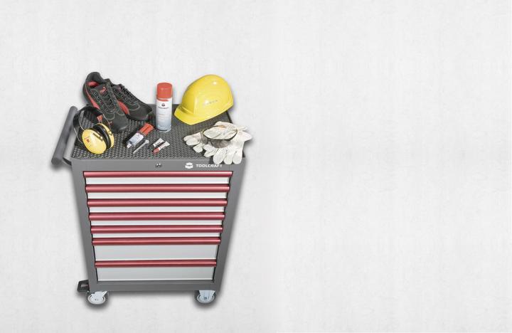 Produktbild Toolcraft 887089 Werkstattwagen WSW-307 Abmessunge (1 x)