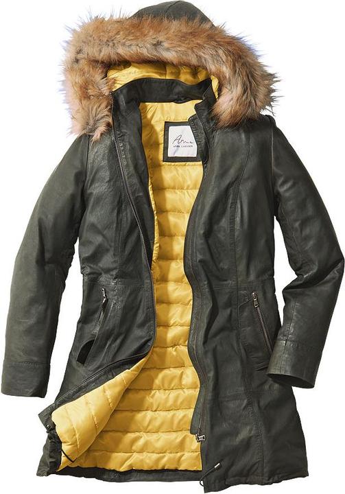 Produktbild Anna Larssen Damen Lederparka