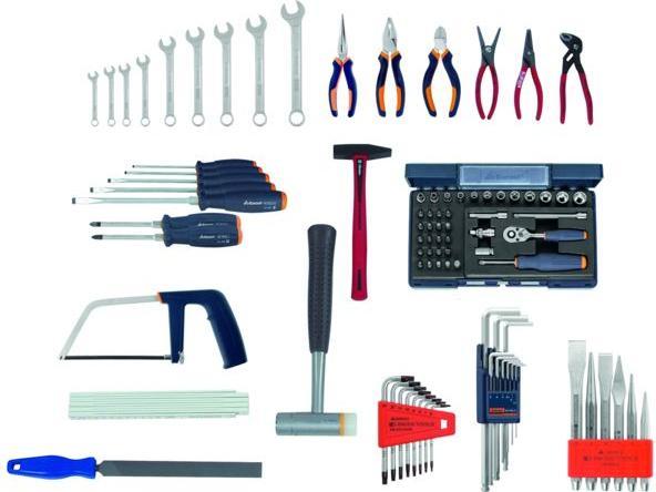 Actual product image Assembly tool set, 90-piece without tool case (90 pieces)