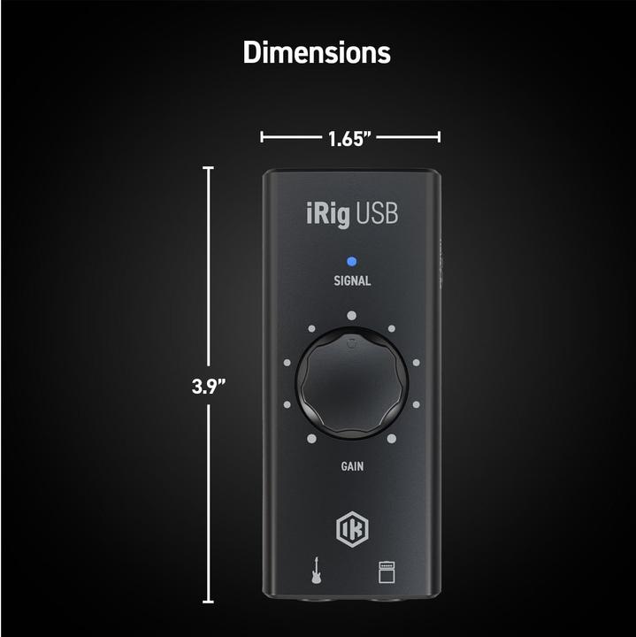 Produktbild IK Multimedia iRig USB - Universelles Gitarren-Interface