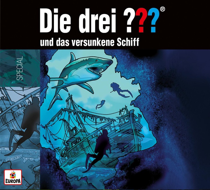 Produktbild CD Die drei DREI FRAGEZEICHEN Special - und das versunkene Schiff (Die drei DREI FRAGEZEICHEN, Deutsch)