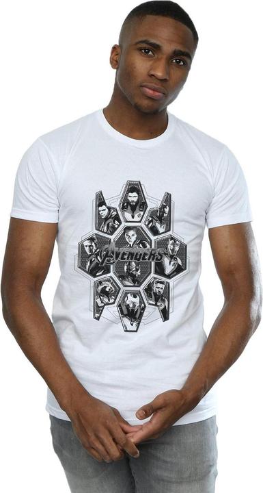 Immagine prodotto Avengers Endgame Hero Shapes Maglietta Uomo (4XL)