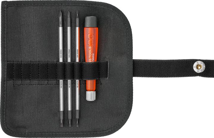 PB Swiss Tools Jeu de tournevis PB 510 Poignée télescopique avec lames interchangeables CBB (Port)