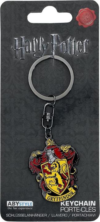 Actual product image ABYstyle HARRY POTTER keychain - Gryffindor