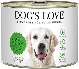 Image du produit Dog's love Gibier adulte, pomme de terre, prunes et céleri (Adulte, 6 pcs, 200 g)