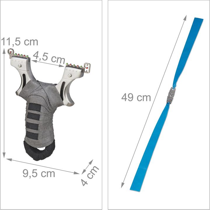 Actual product image Relaxdays Slingshot