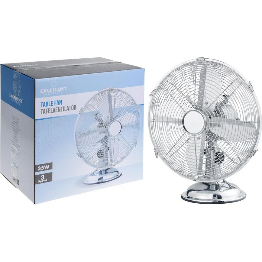 Thumbnail - Fs-Star Tischventilator 30cm, Ventilator, Silber