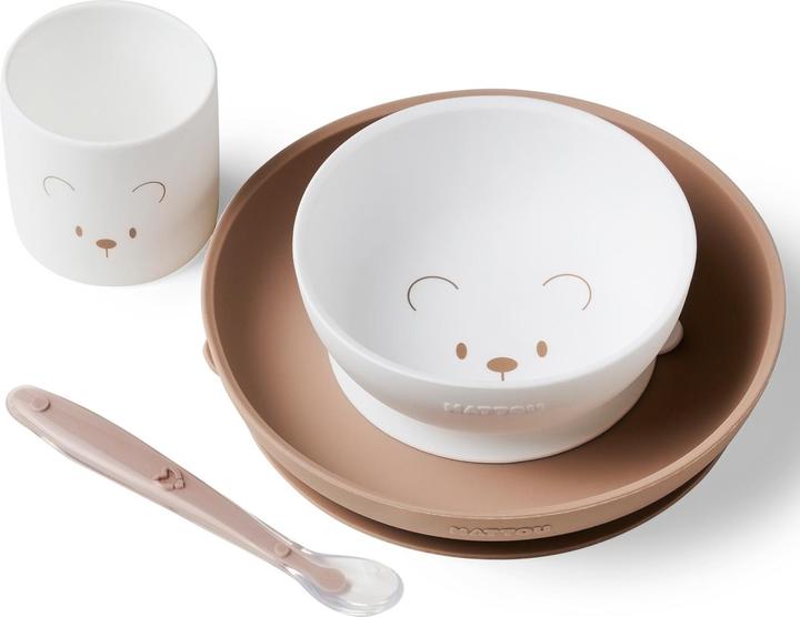 Nattou Teddy dining set