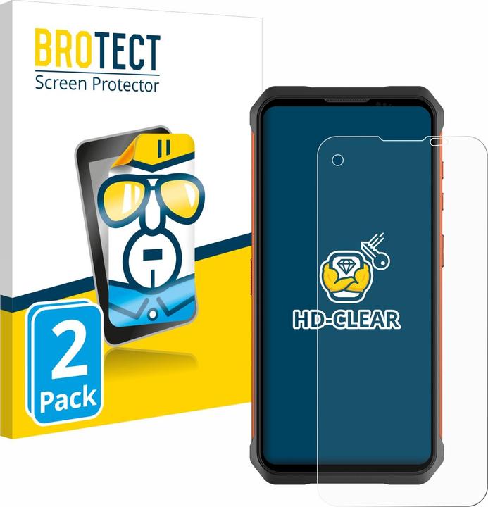 Actual product image BROTECT Screen Protector Clear (2 Piece, LG V10)