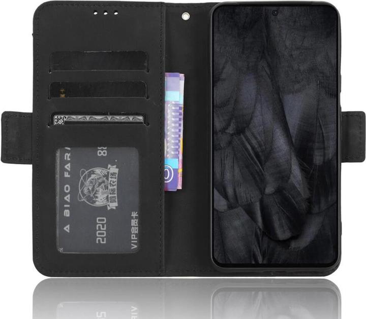 Produktbild Cover-Discount Google Pixel 8 - Etui mit vielen Kartenfächer schwarz (Google Pixel 8)