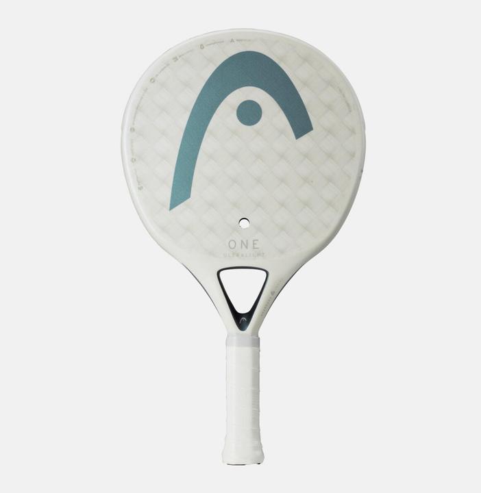 Actual product image Head One Ultralight padel racket white