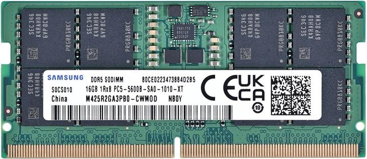 Actual product image Samsung DDR5 - module - 16 GB (1 x 16GB, 5600 MHz, DDR5 RAM, SO-DIMM)
