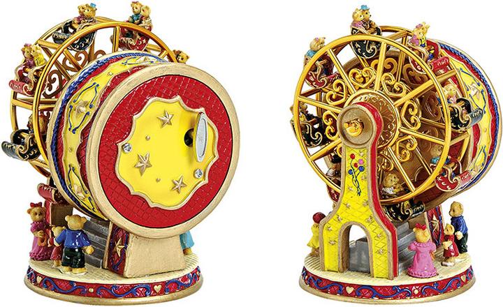 Produktbild G. Wurm Spieluhr Riesenrad aus Poly, B9 x T11 x H14 cm