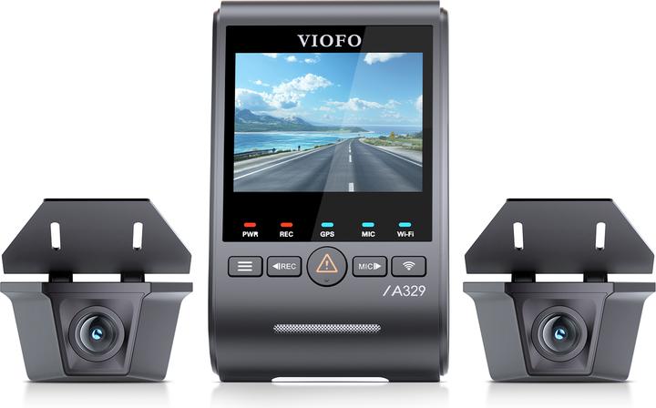Produktbild Viofo A329WW 3CH (Front + Waterproof + Waterproof + GPS + CPL) Dashcam