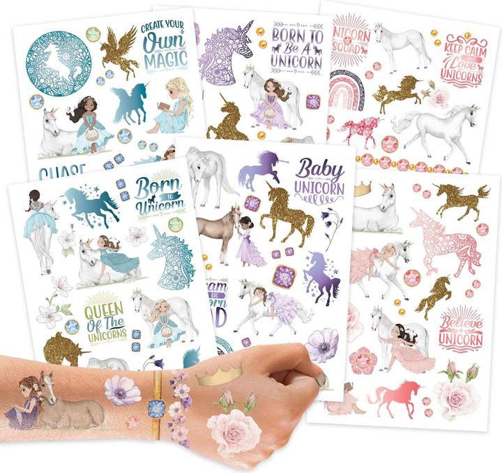 Papierdrachen Licornes