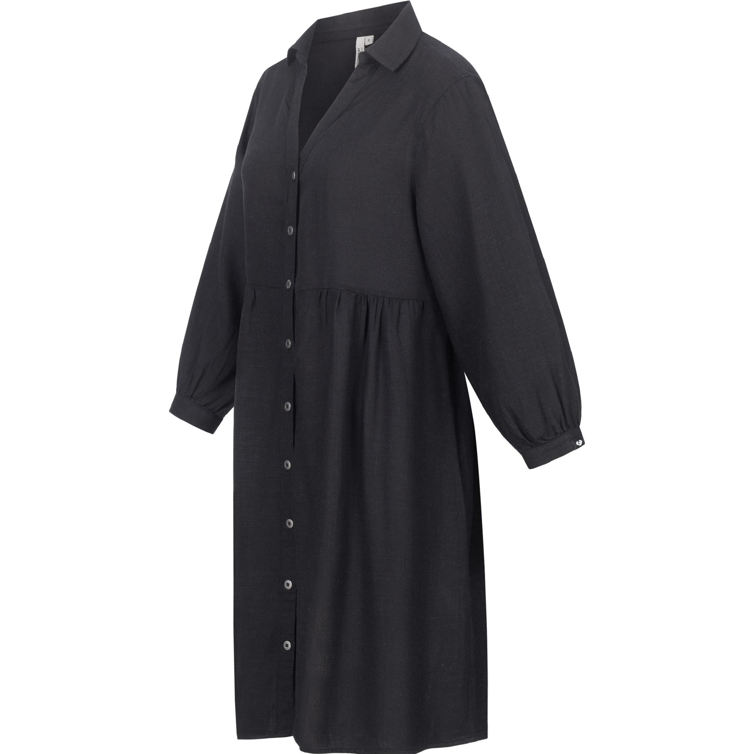 Ragwear, Damen, Kleider, Almu, Schwarz, (XXL)