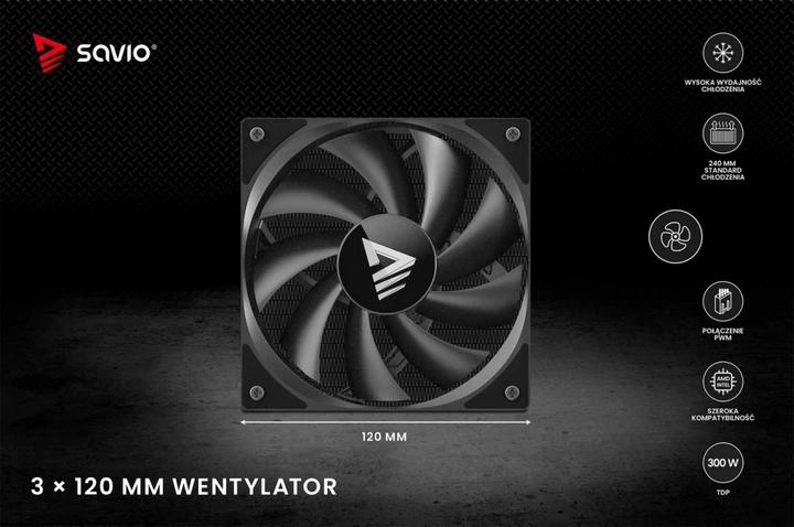 Actual product image Savio NOX 360 mm