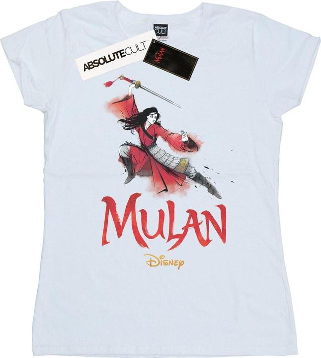 Actual product image Disney Womens/Ladies Mulan Movie Pose Cotton T-Shirt (XL)